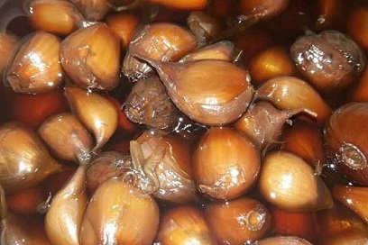 تصویر 1 از قیمت خرید سیر همدان ترشی + فروش ویژه